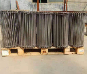 কাস্টমাইজড প্রস্থ স্টেইনলেস স্টিল কনভেয়ার বেল্ট স্পাইরাল পিচ কাস্টমাইজড টেকসই শিল্প উপাদান হ্যান্ডলিং সমাধান