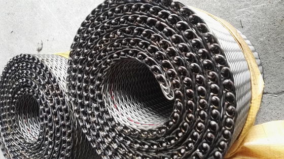 গুণ  Food Industry Balanced Freezer Herringbone Conveyor Belt কারখানা