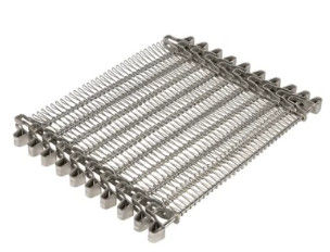 গুণ  Galvanized Conveyor Chain Mesh Belt Wire for Food কারখানা