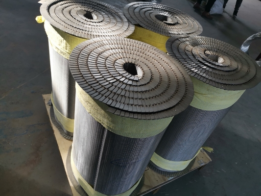 OEM SS304 Herringbone পরিবাহক বেল্ট খাদ্য নিরাপদ