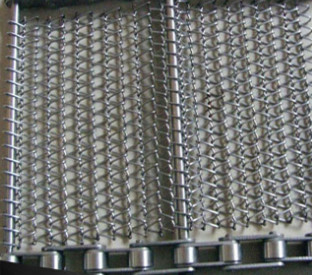 বেকারি টানেল ওভেনের জন্য 0.5mm-4mm ব্যালেন্সড স্পাইরাল SS তারের মেশ বেল্ট কনভেয়ার