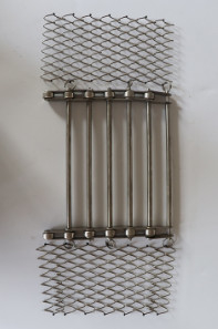 OEM SS304 ওয়্যার স্টেইনলেস স্টীল জাল বেল্ট পরিবাহক
