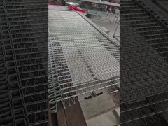 168mm-900mm এসএস স্টেইনলেস স্টীল কনভেয়র বেল্ট ওয়্যার জাল দেয়াল আবরণ জন্য